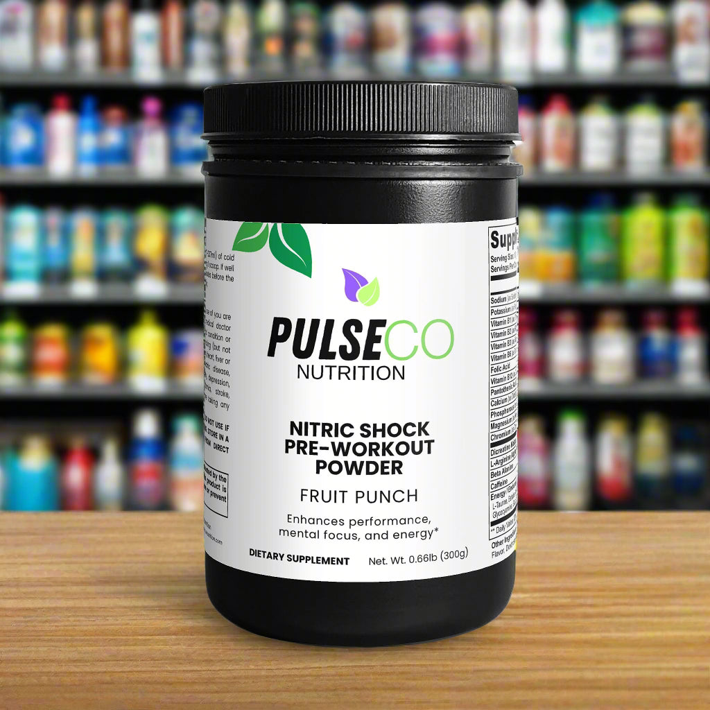 Nitric Shock Pre-Workout Powder (Fruit Punch)